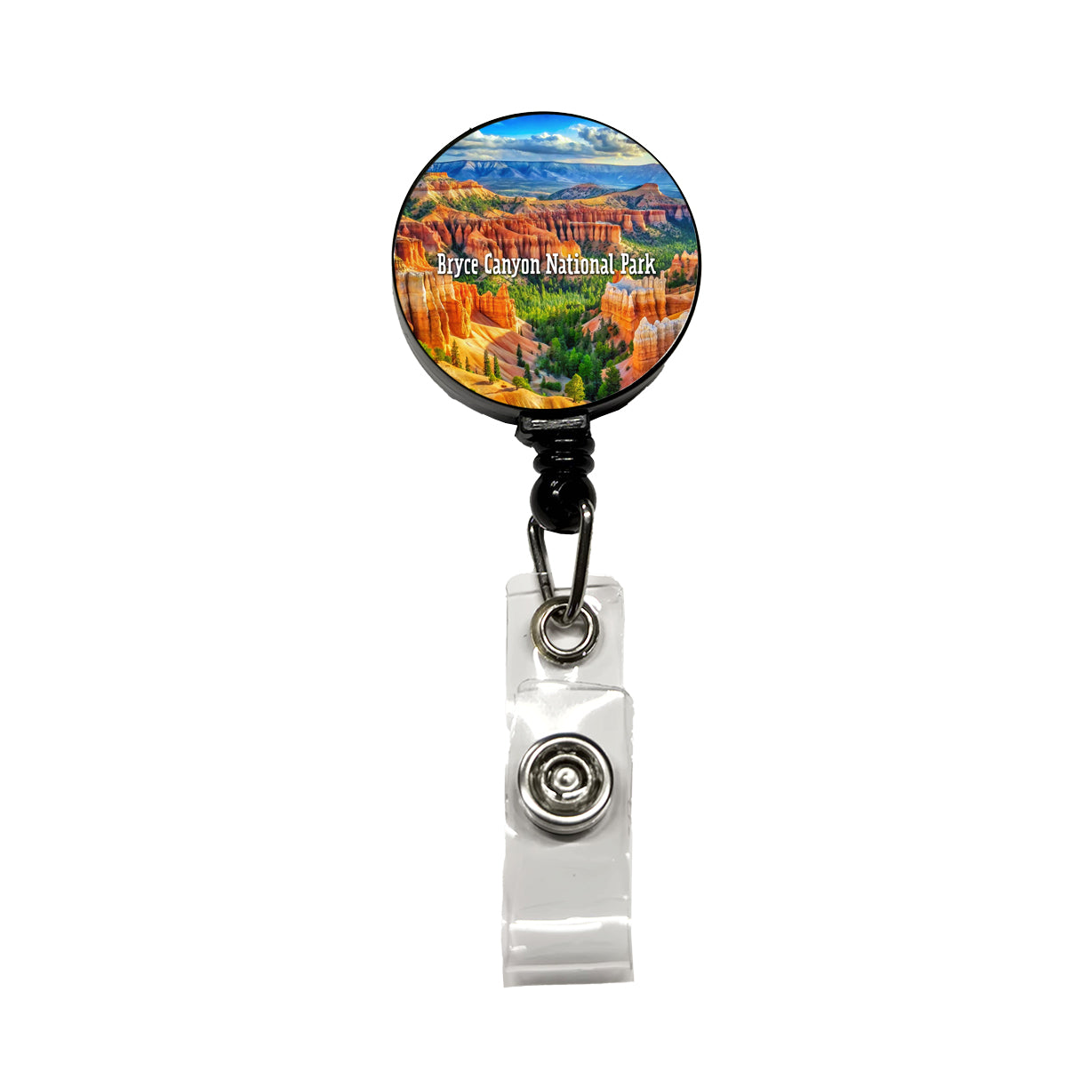 Bryce Canyon National Park Utah Retractable ID Key Card Name Tag Badge Holder with Clip
