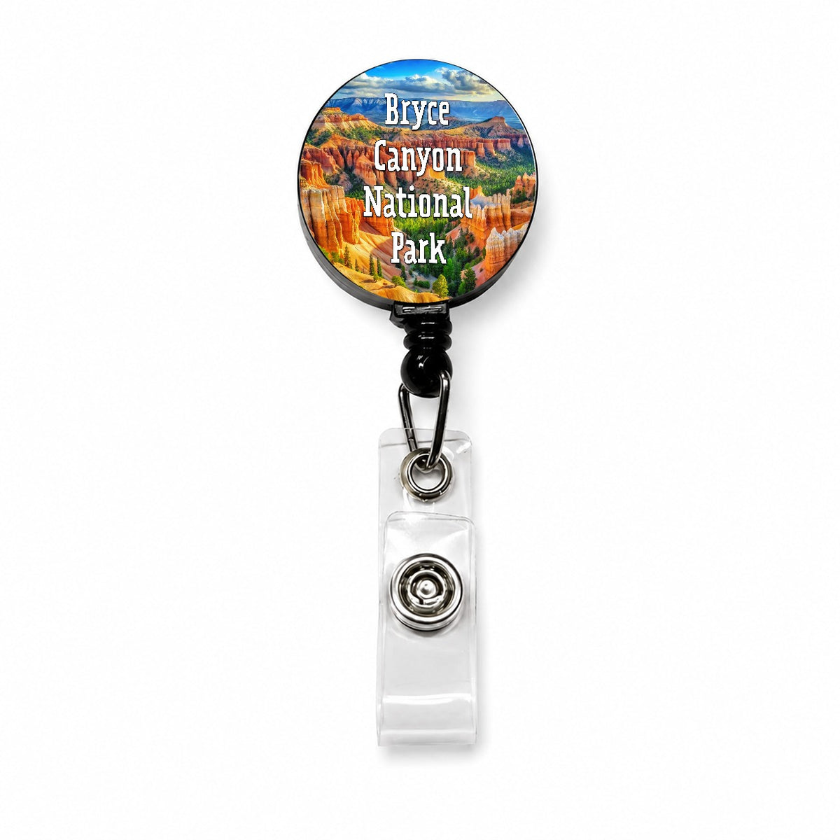 Bryce Canyon National Park Utah Retractable ID Key Card Name Tag Badge Holder with Clip