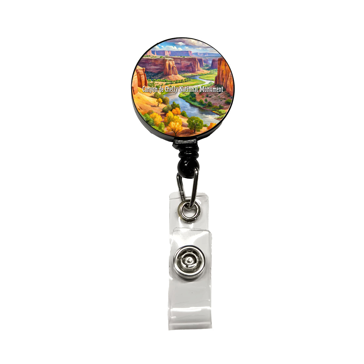 Canyon de Chelly National Monument Arizona Retractable ID Key Card Name Tag Badge Holder with Clip