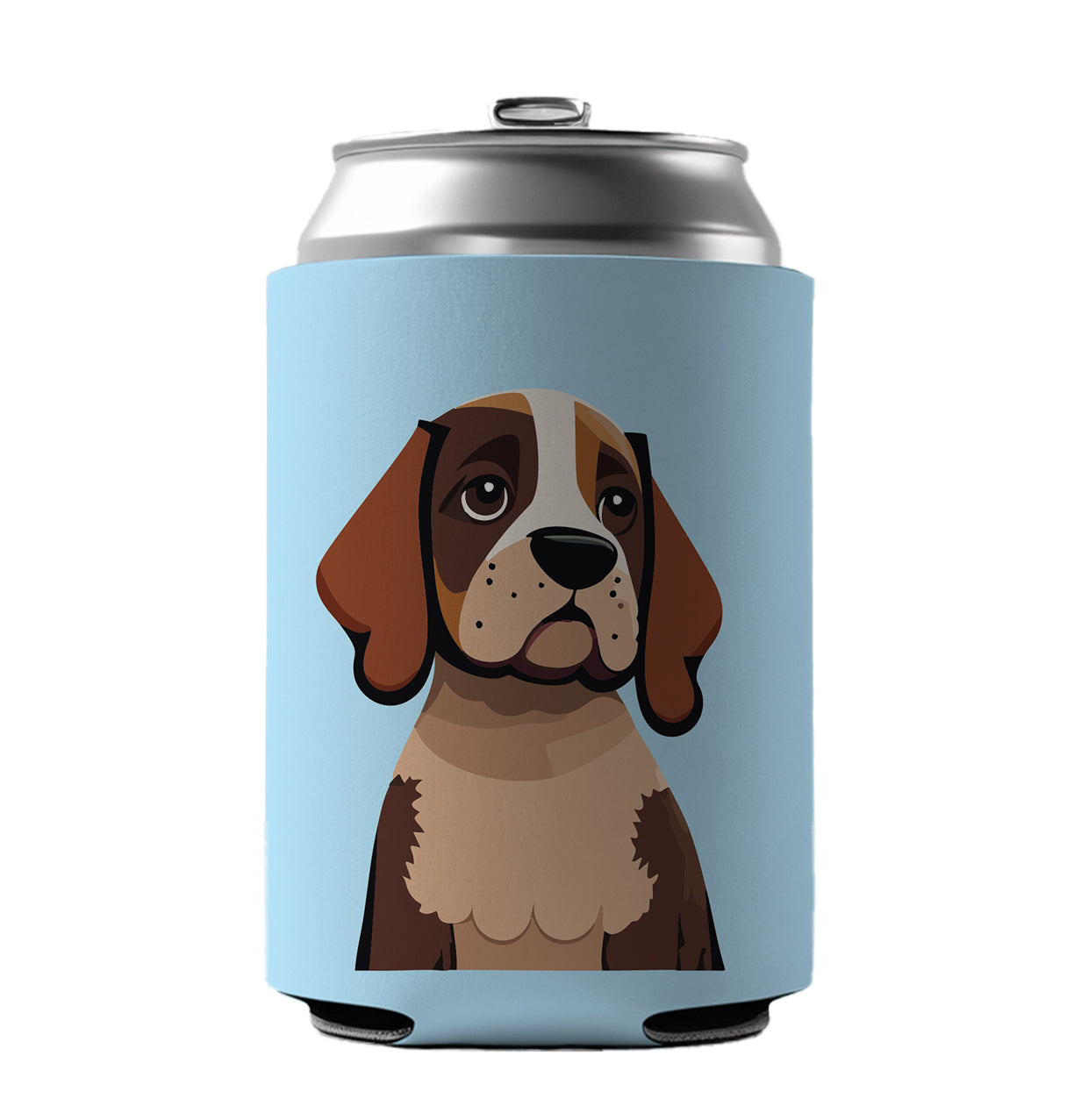 American English Coonhound Dog Can Cooler Beer Soda Drink Insulated Holder Sleeve Hugger