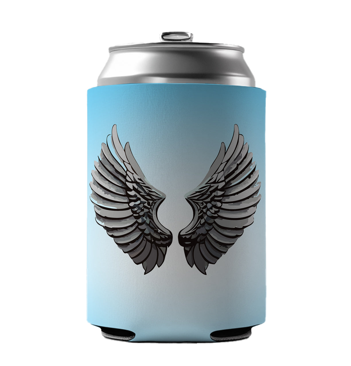Angel Wings Pair Can Cooler Beer Soda Drink Insulated Holder Sleeve Hugger