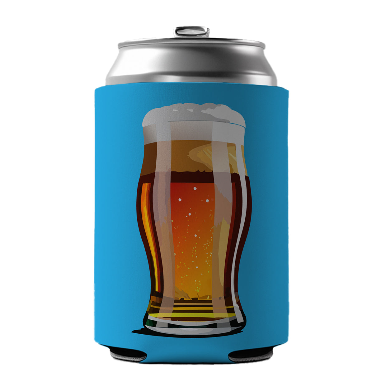 Beer Glass Mug Can Cooler Beer Soda Drink Insulated Holder Sleeve Hugger