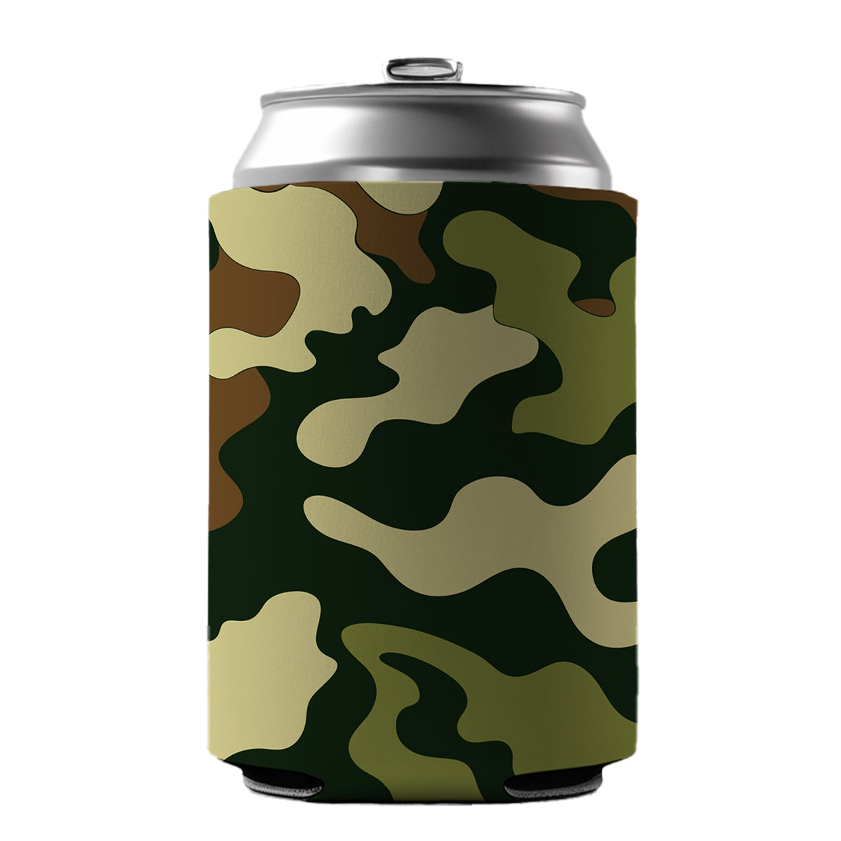 Camouflage Pattern Can Cooler Beer Soda Drink Insulated Holder Sleeve Hugger