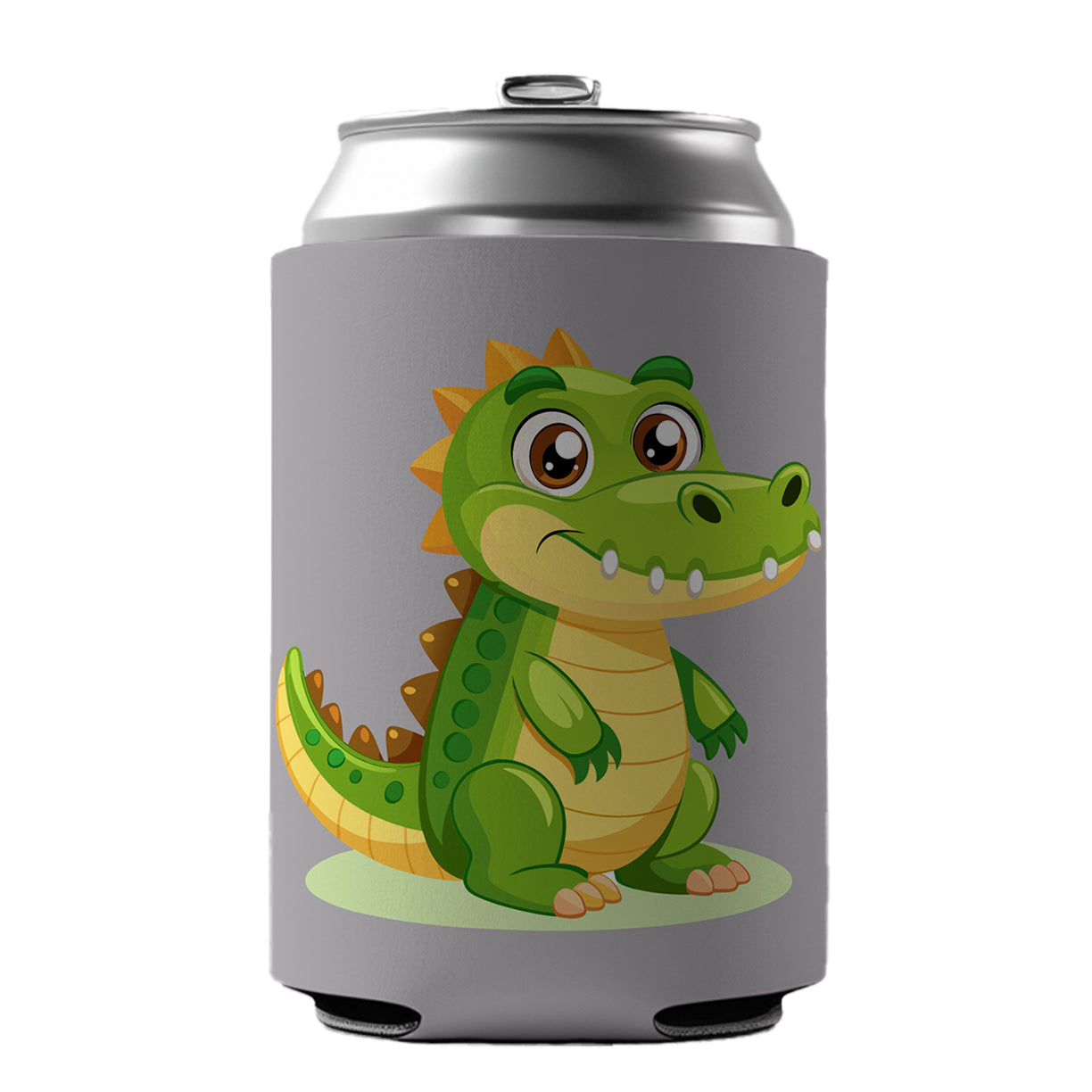 Crocodile Alligator Cute Can Cooler Beer Soda Drink Insulated Holder Sleeve Hugger