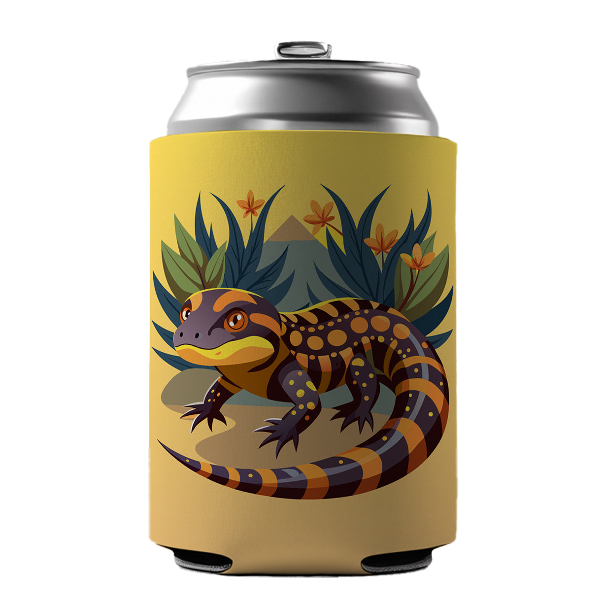 Gila Monster Can Cooler Beer Soda Drink Insulated Holder Sleeve Hugger