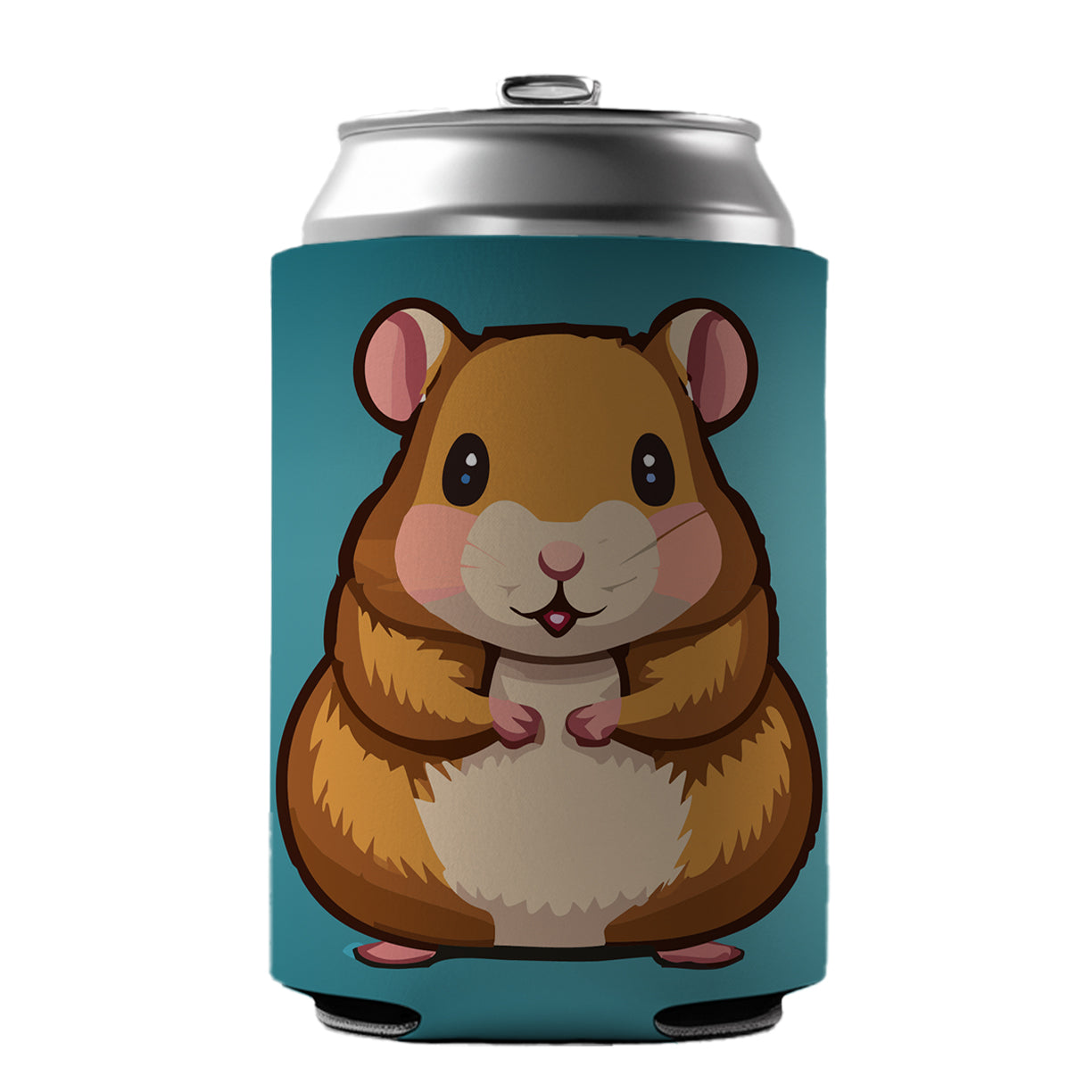 Hamster Cute Can Cooler Beer Soda Drink Insulated Holder Sleeve Hugger