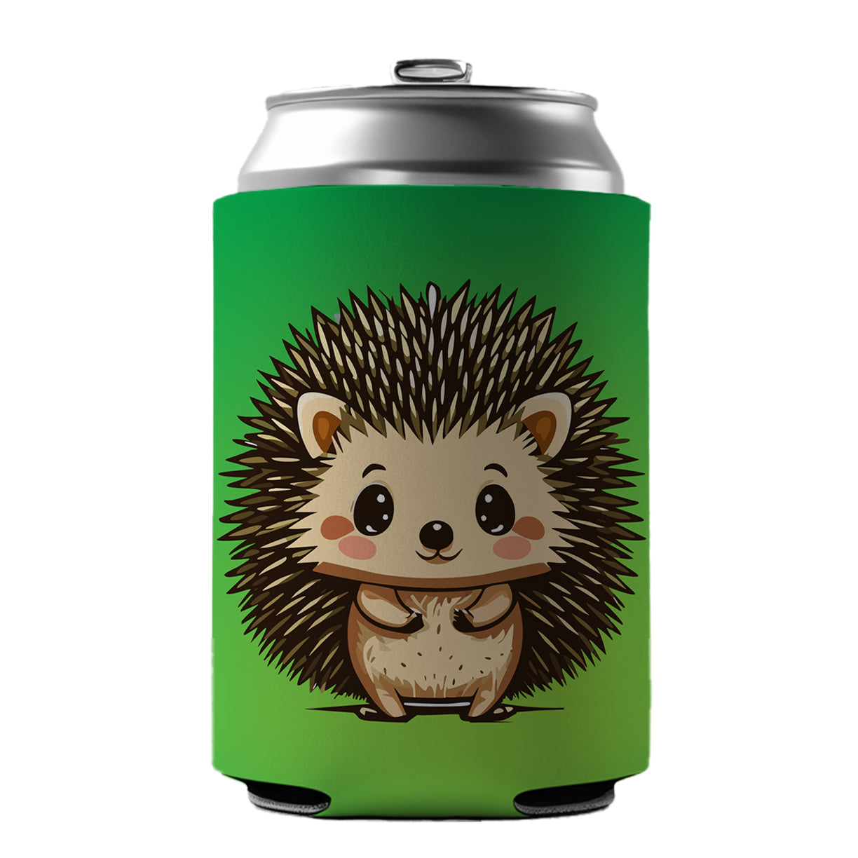 Hedgehog Cute Can Cooler Beer Soda Drink Insulated Holder Sleeve Hugger