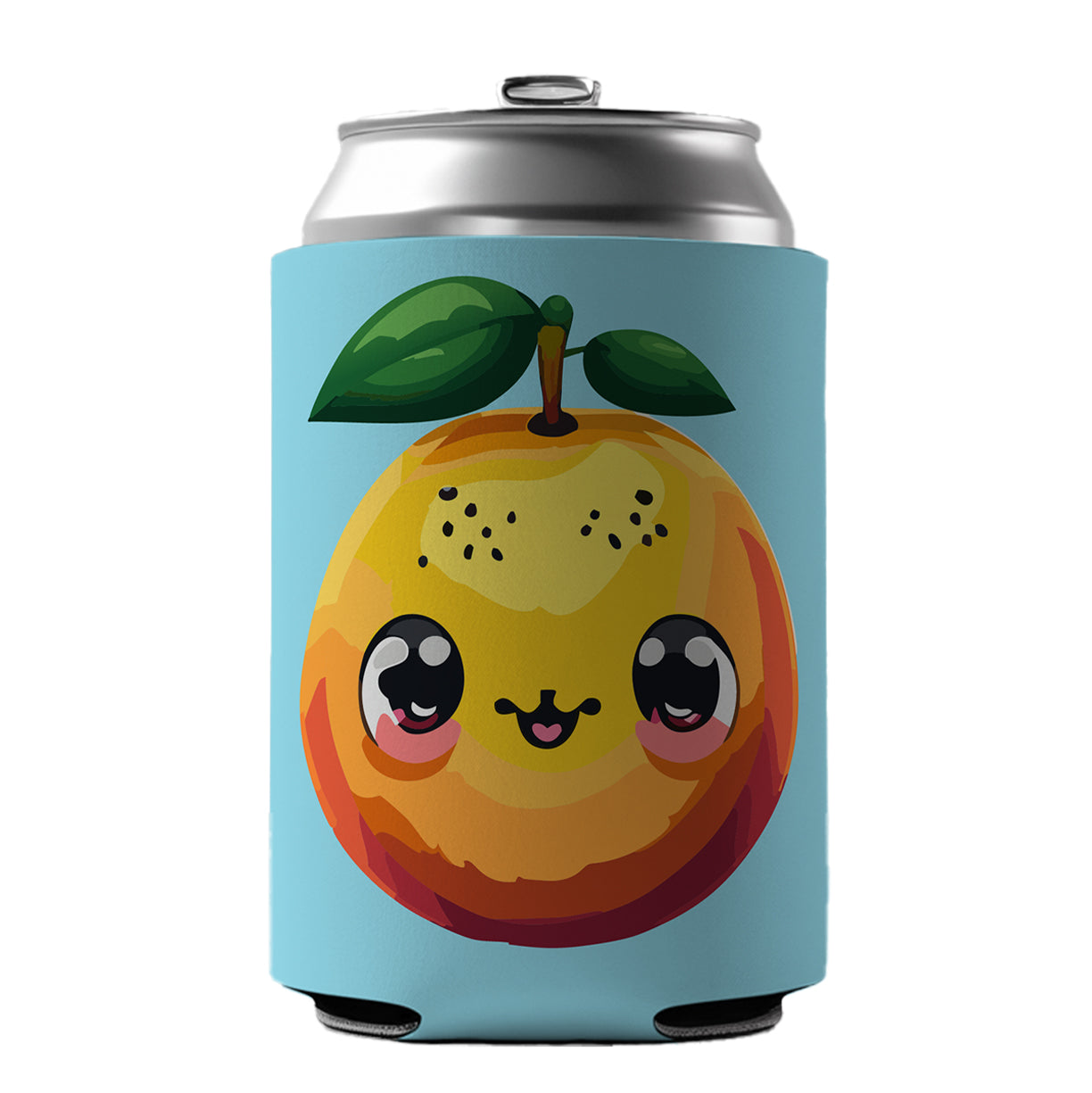 Mango Fruit Kawaii Can Cooler Beer Soda Drink Insulated Holder Sleeve Hugger
