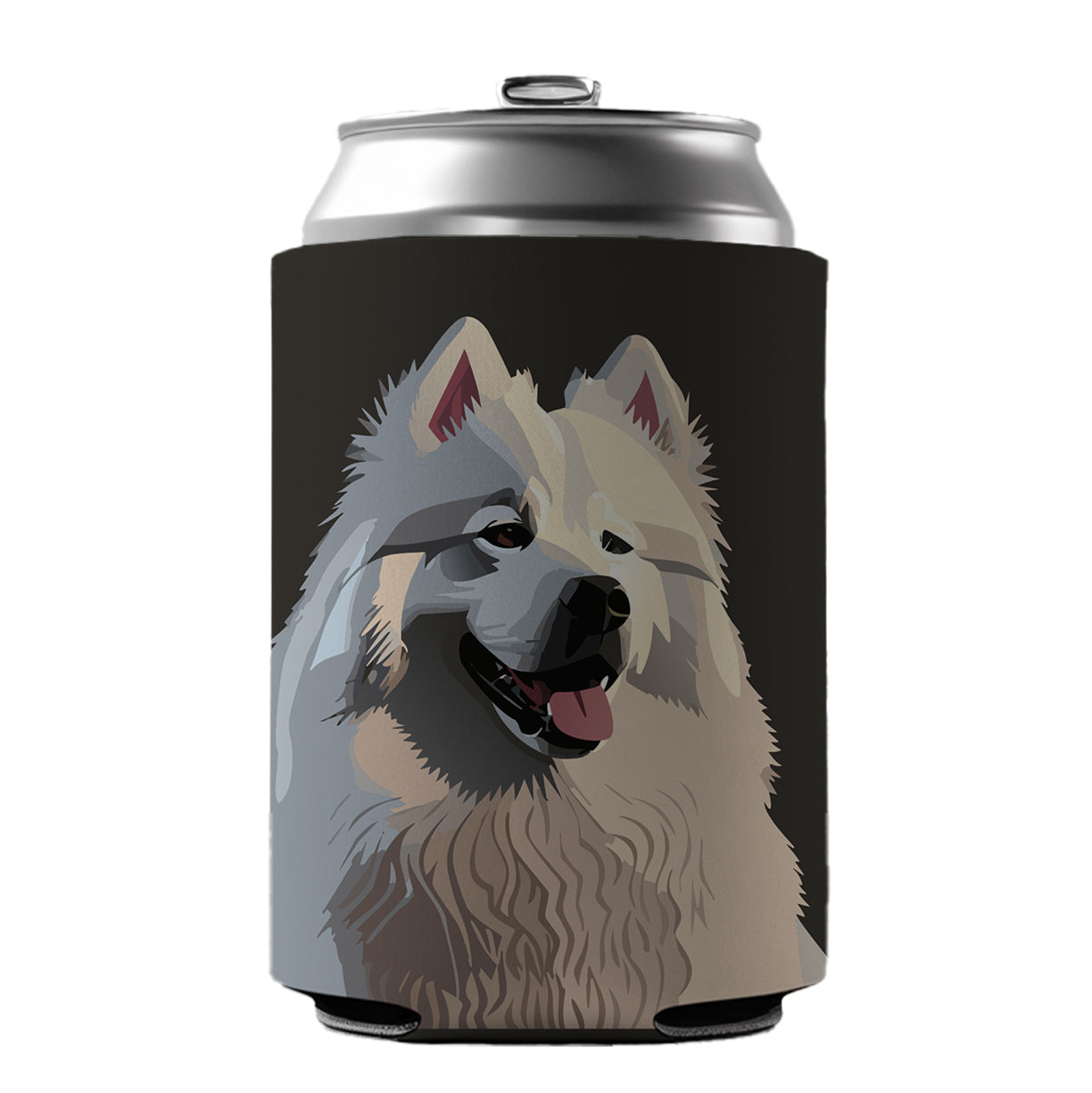 Samoyed Dog Beautiful Can Cooler Beer Soda Drink Insulated Holder Sleeve Hugger