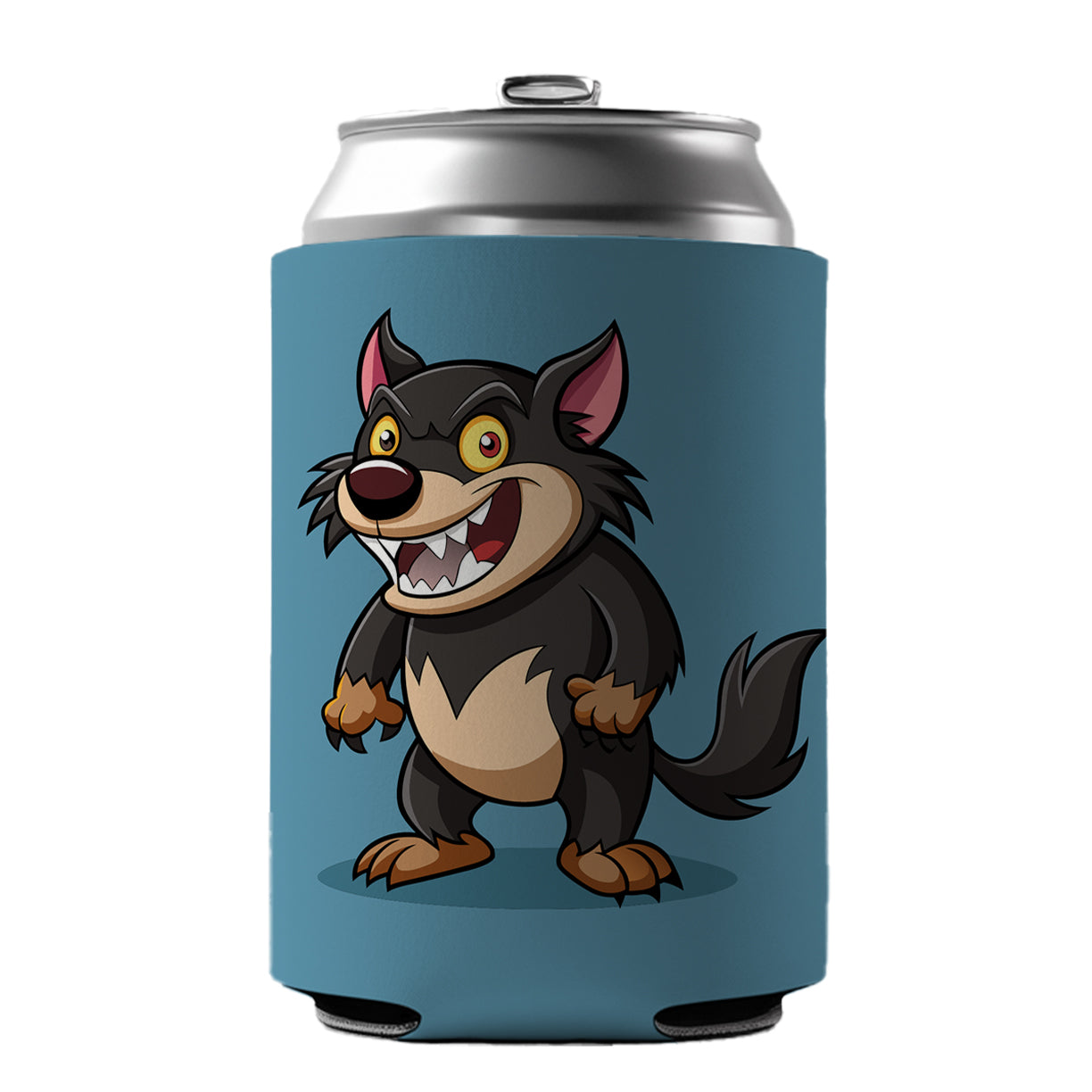 Tasmanian Devil Australian Animal Funny Can Cooler Beer Soda Drink Insulated Holder Sleeve Hugger