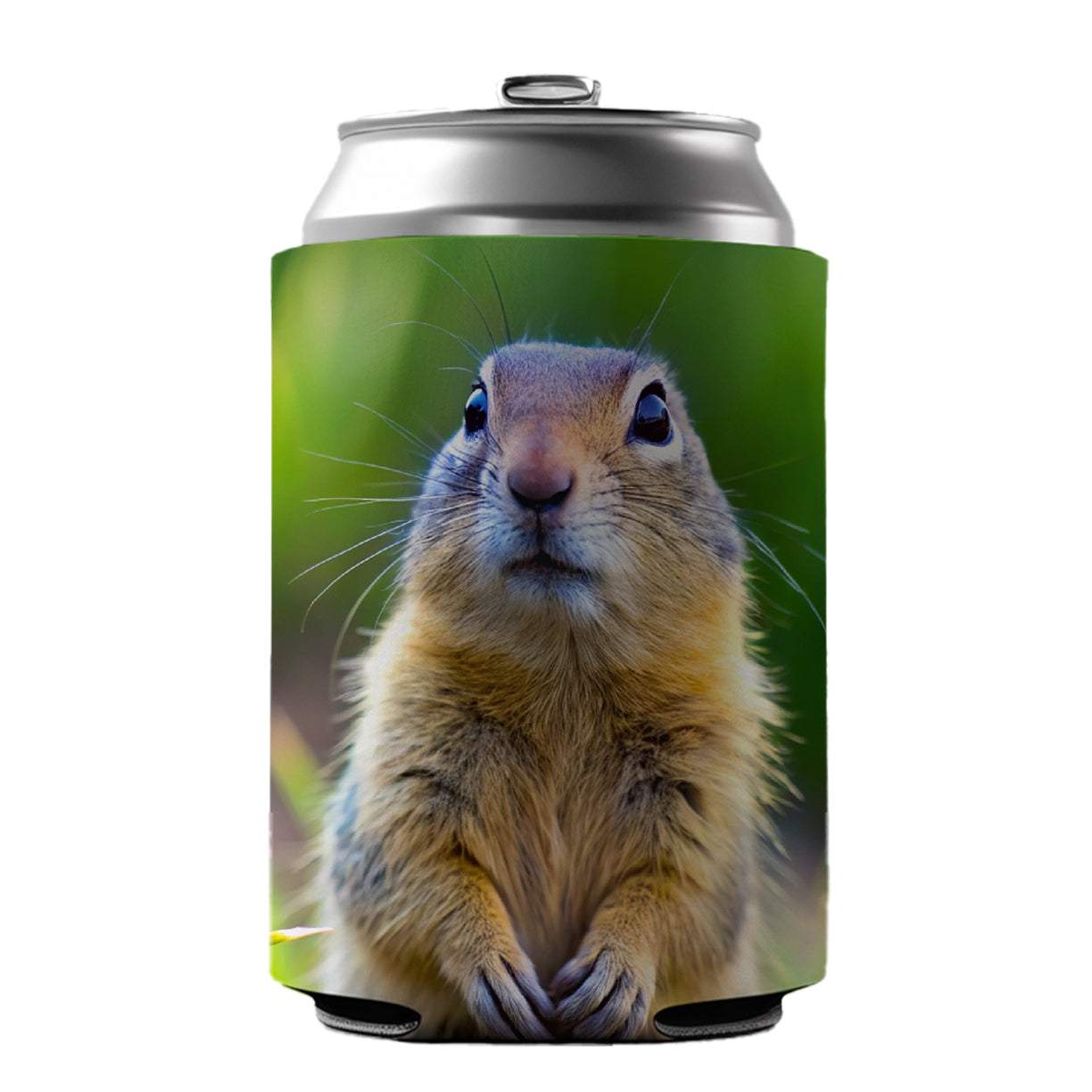 Gopher Can Cooler Beer Soda Drink Insulated Holder Sleeve Hugger