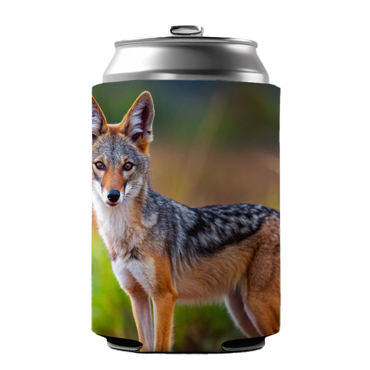 Jackal Can Cooler Beer Soda Drink Insulated Holder Sleeve Hugger