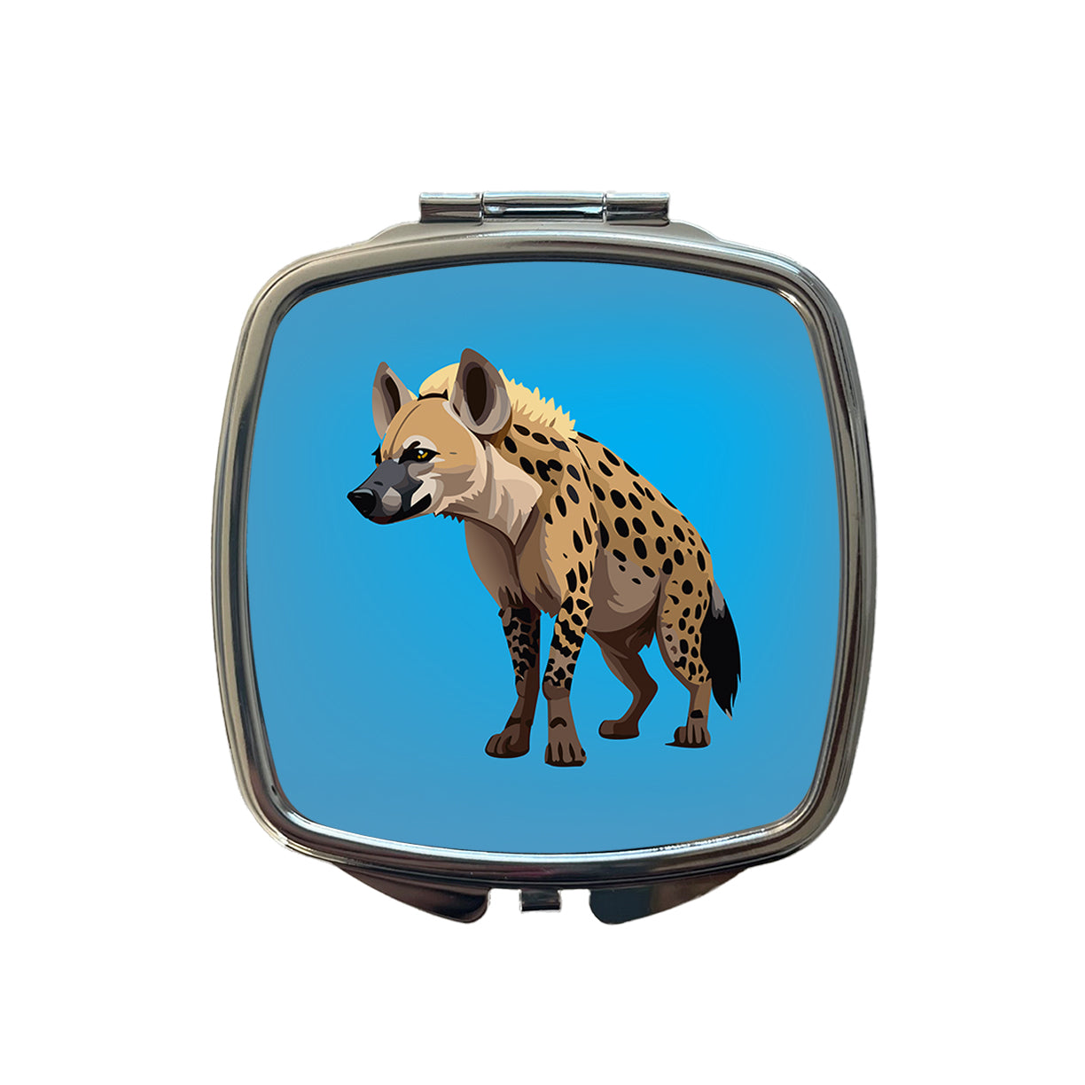 Hyena African Animal Small Travel Purse Handbag Pocket Makeup Compact Mirror