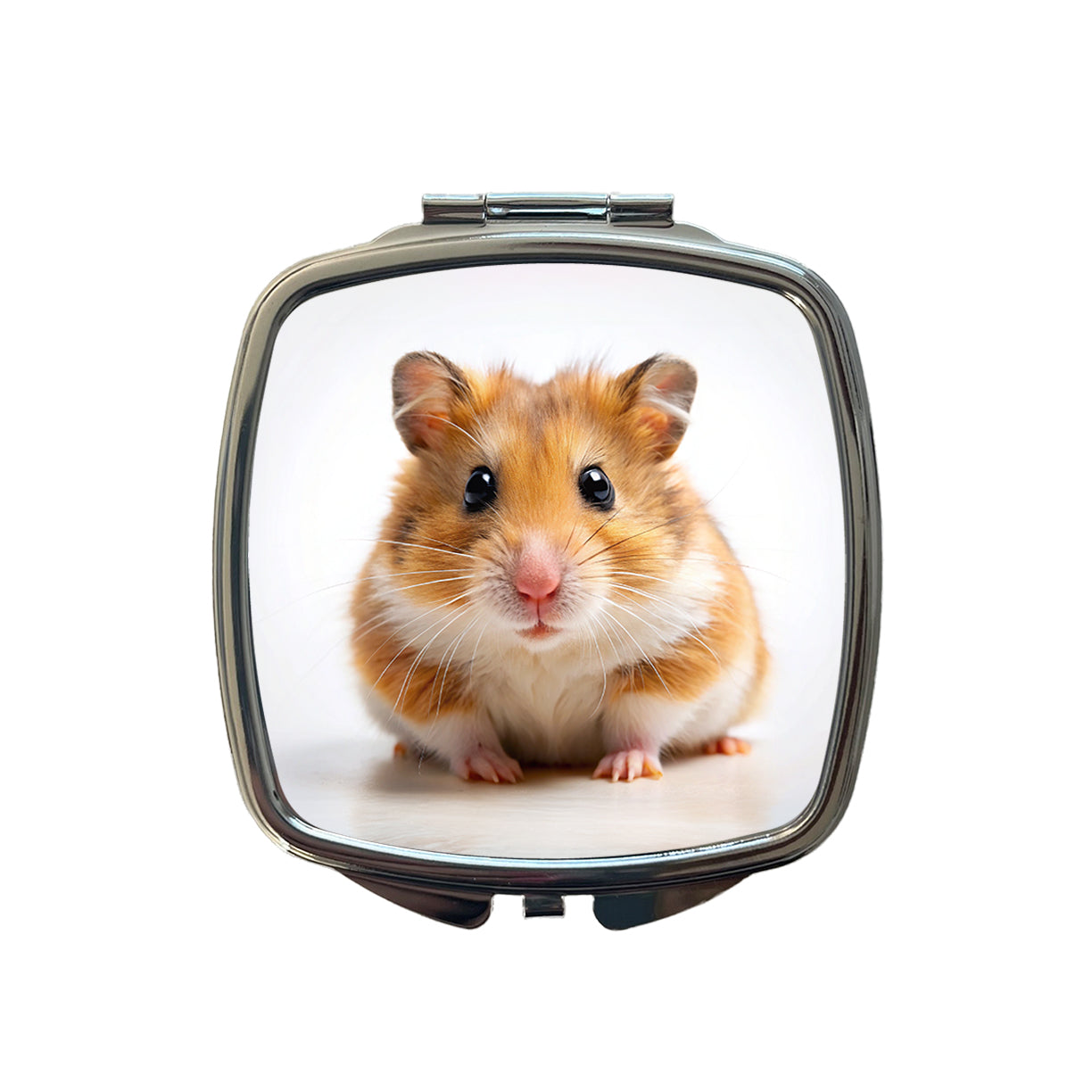 Hamster Small Travel Purse Handbag Pocket Makeup Compact Mirror