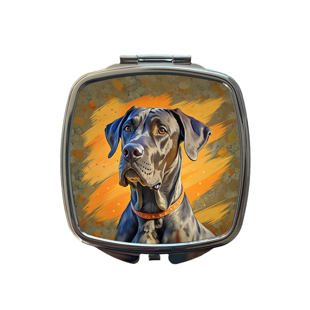 Great Dane Dog Pop Art Small Travel Purse Handbag Pocket Makeup Compact Mirror