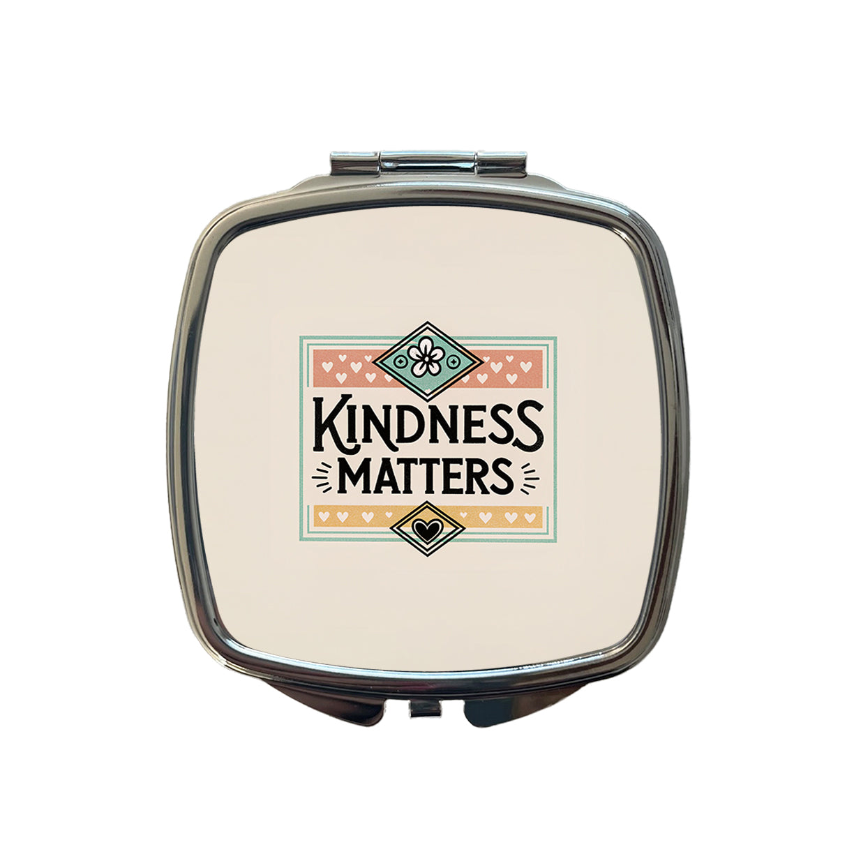 Kindness Matters Small Travel Purse Handbag Pocket Makeup Compact Mirror