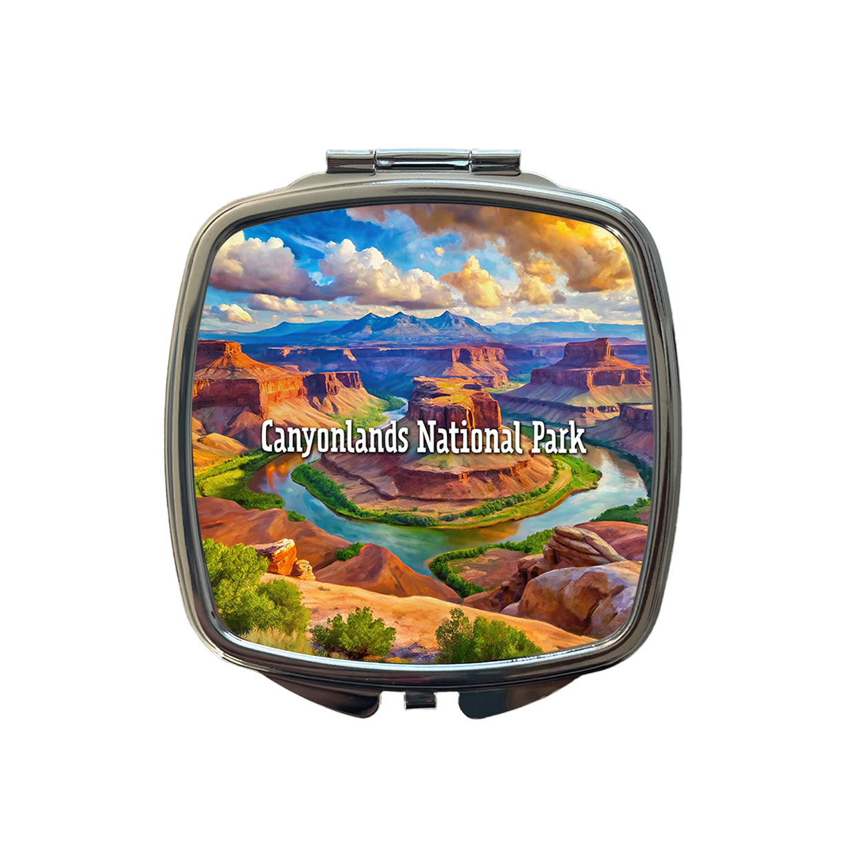 Canyonlands National Park Utah Small Travel Purse Handbag Pocket Makeup Compact Mirror