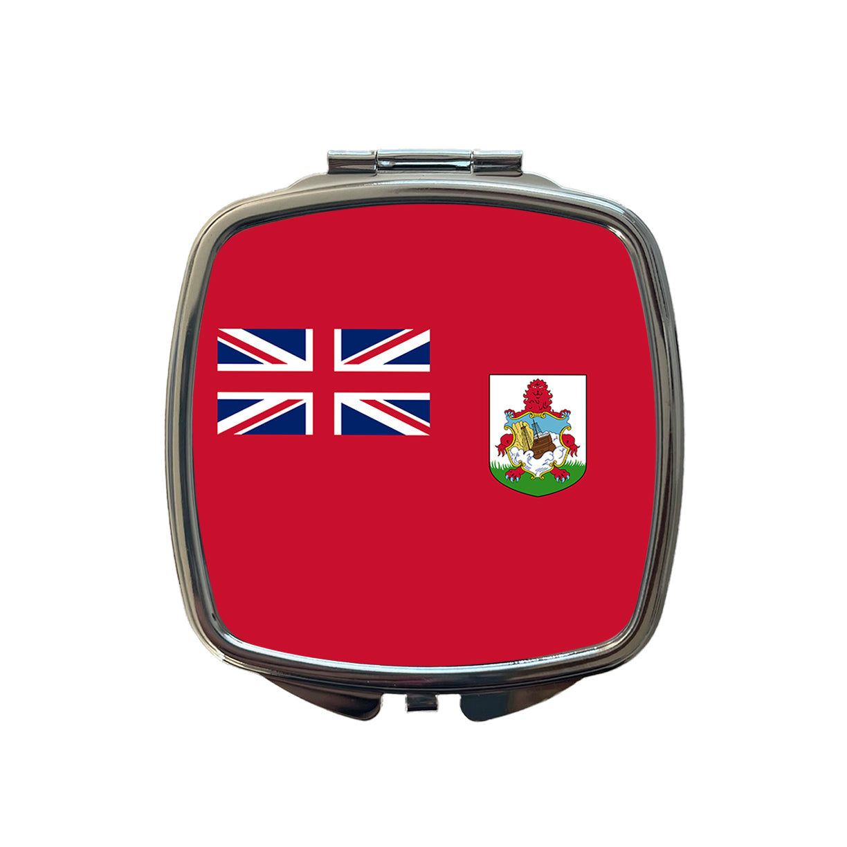 Bermuda Country Flag Small Travel Purse Handbag Pocket Makeup Compact Mirror