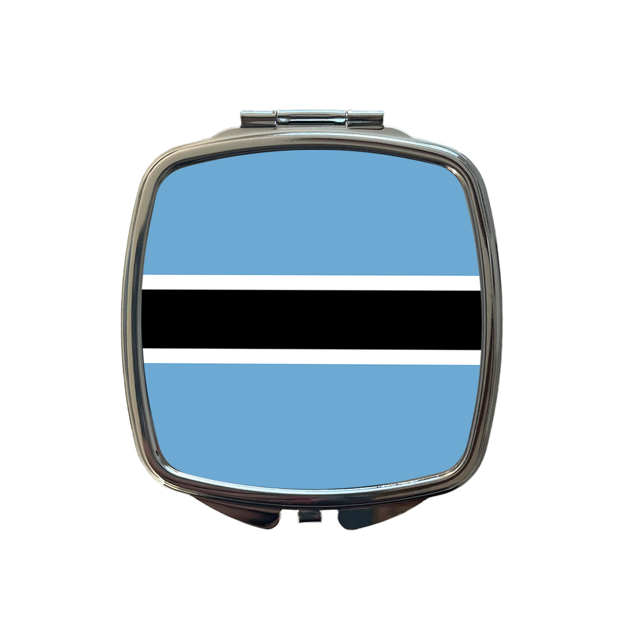 Botswana Country Flag Small Travel Purse Handbag Pocket Makeup Compact Mirror