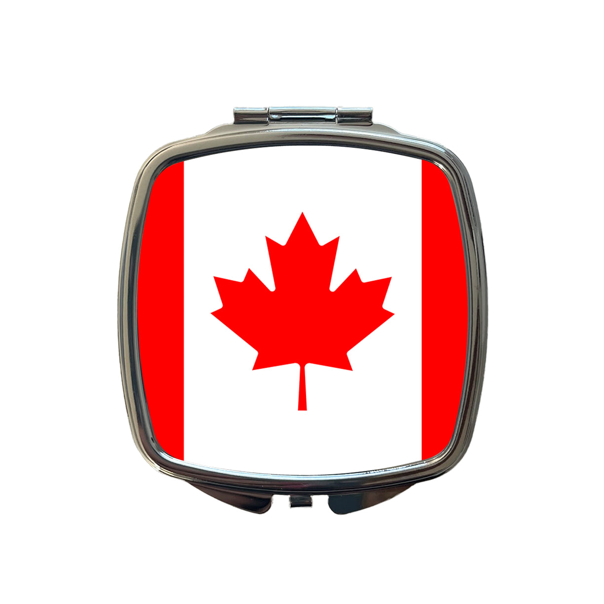 Canada Country Flag Small Travel Purse Handbag Pocket Makeup Compact Mirror