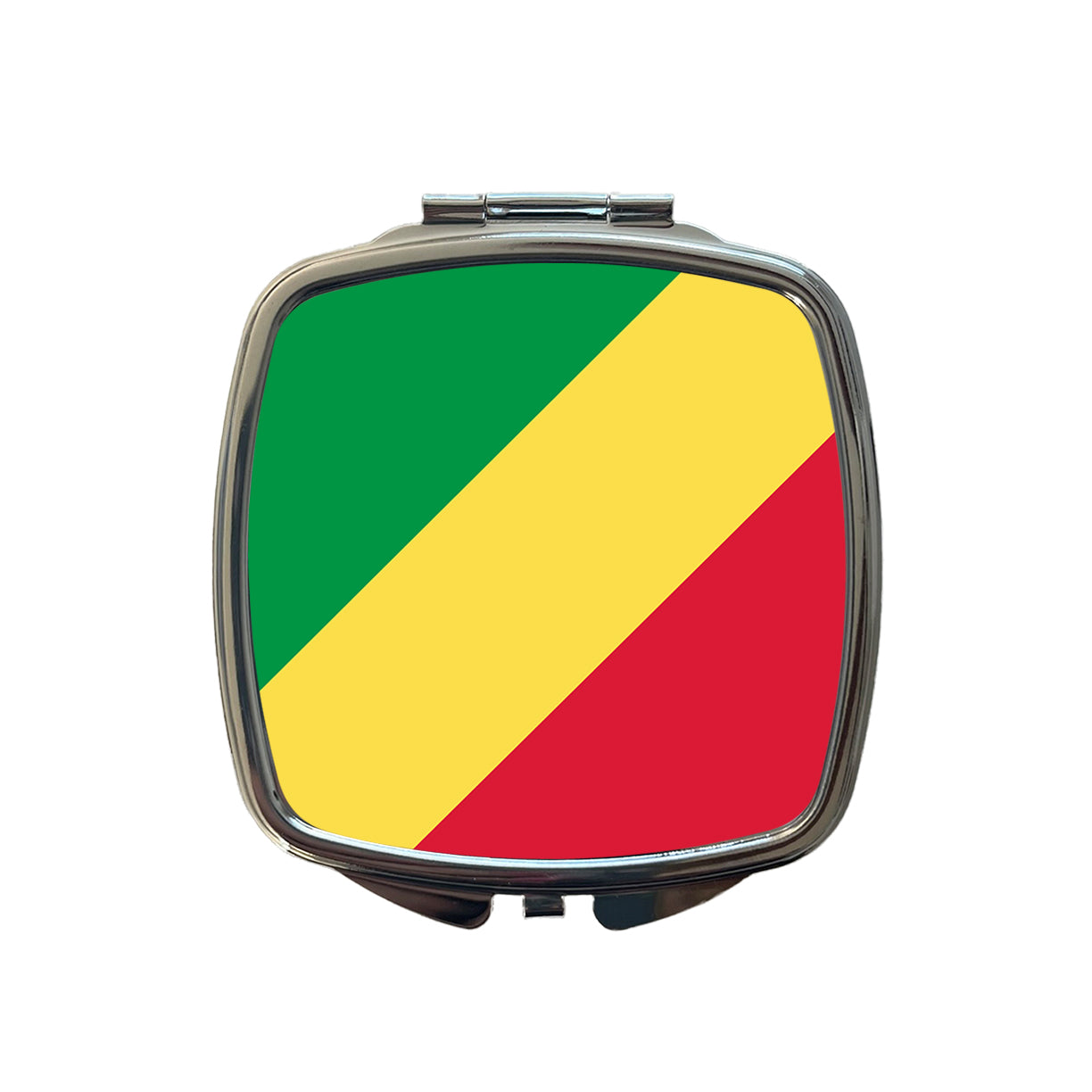 Congo (the) Country Flag Small Travel Purse Handbag Pocket Makeup Compact Mirror