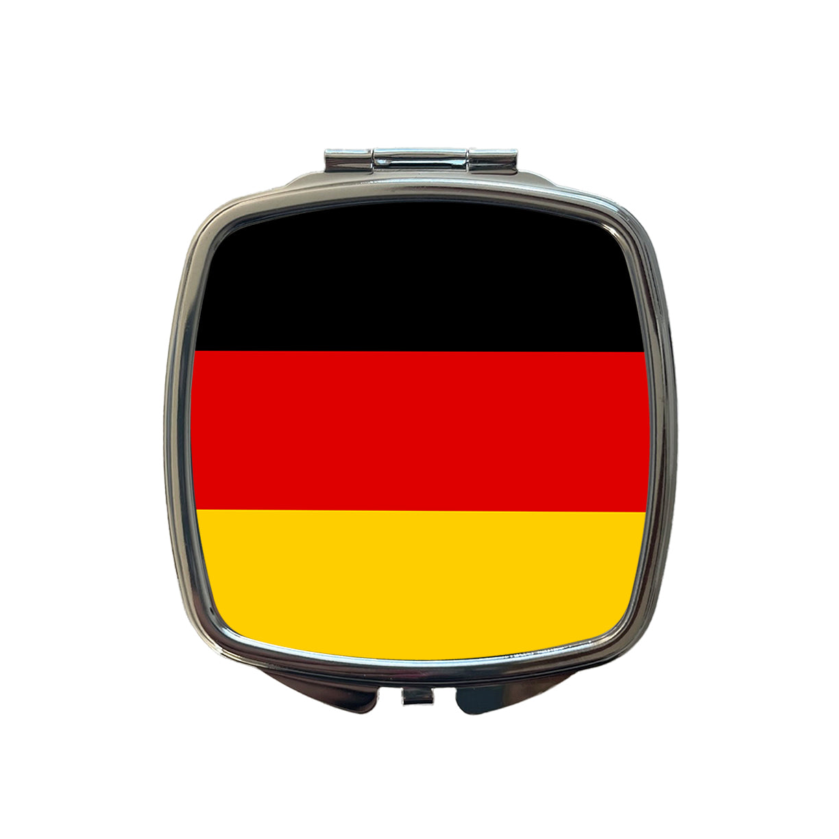 Germany Country Flag Small Travel Purse Handbag Pocket Makeup Compact Mirror