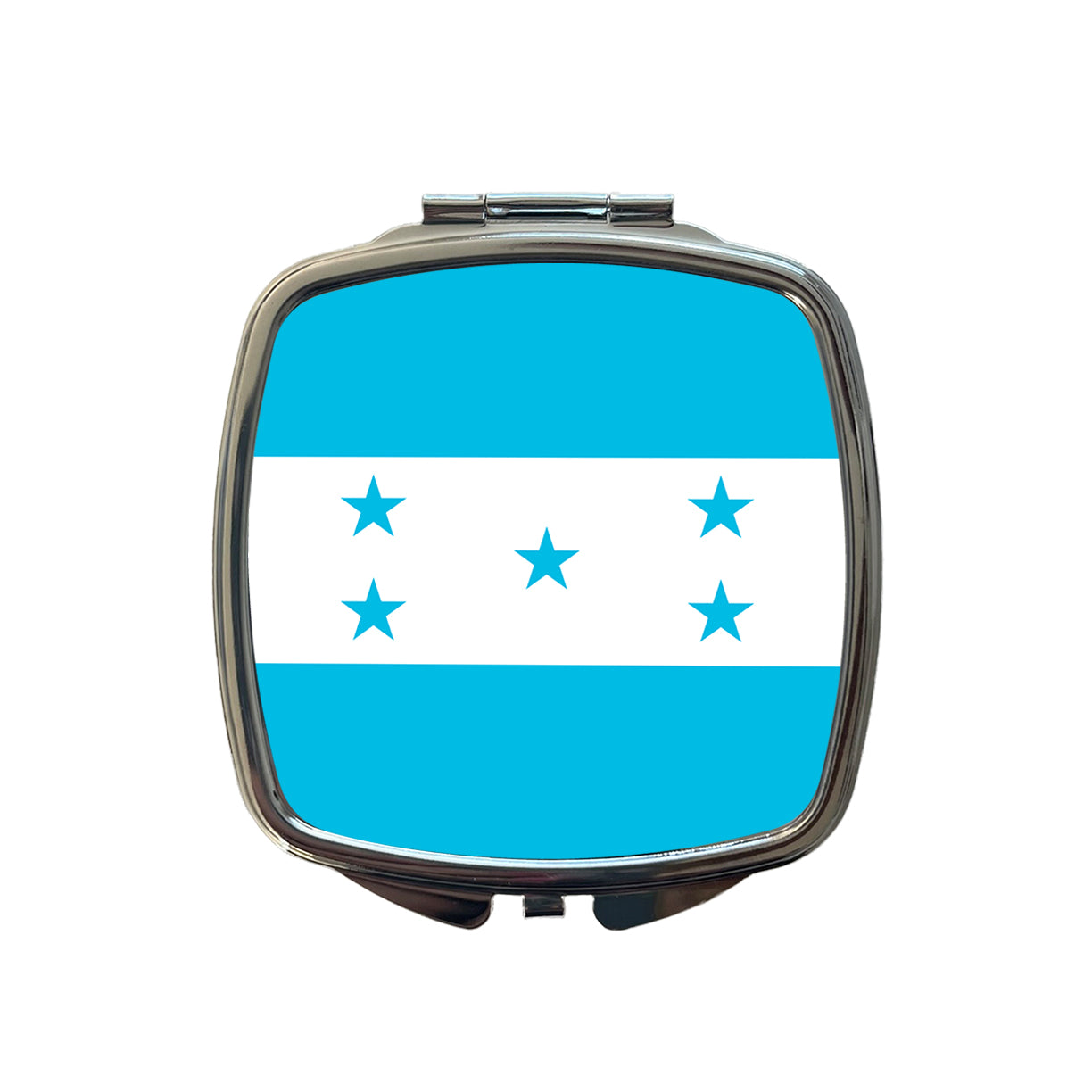 Honduras Country Flag Small Travel Purse Handbag Pocket Makeup Compact Mirror