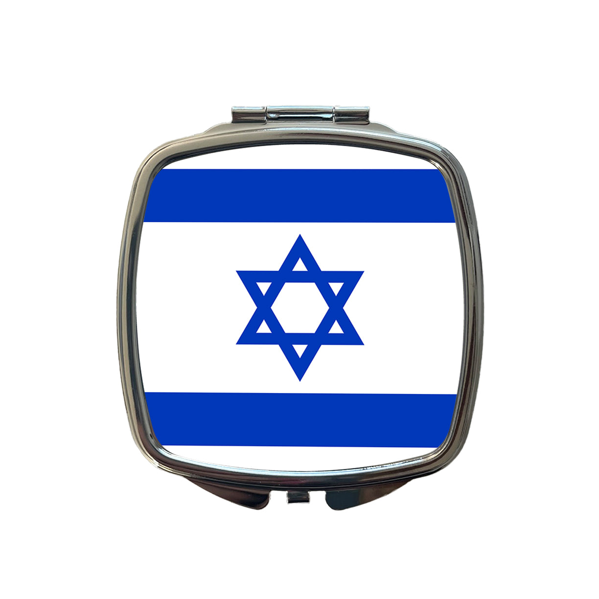 Israel Country Flag Small Travel Purse Handbag Pocket Makeup Compact Mirror