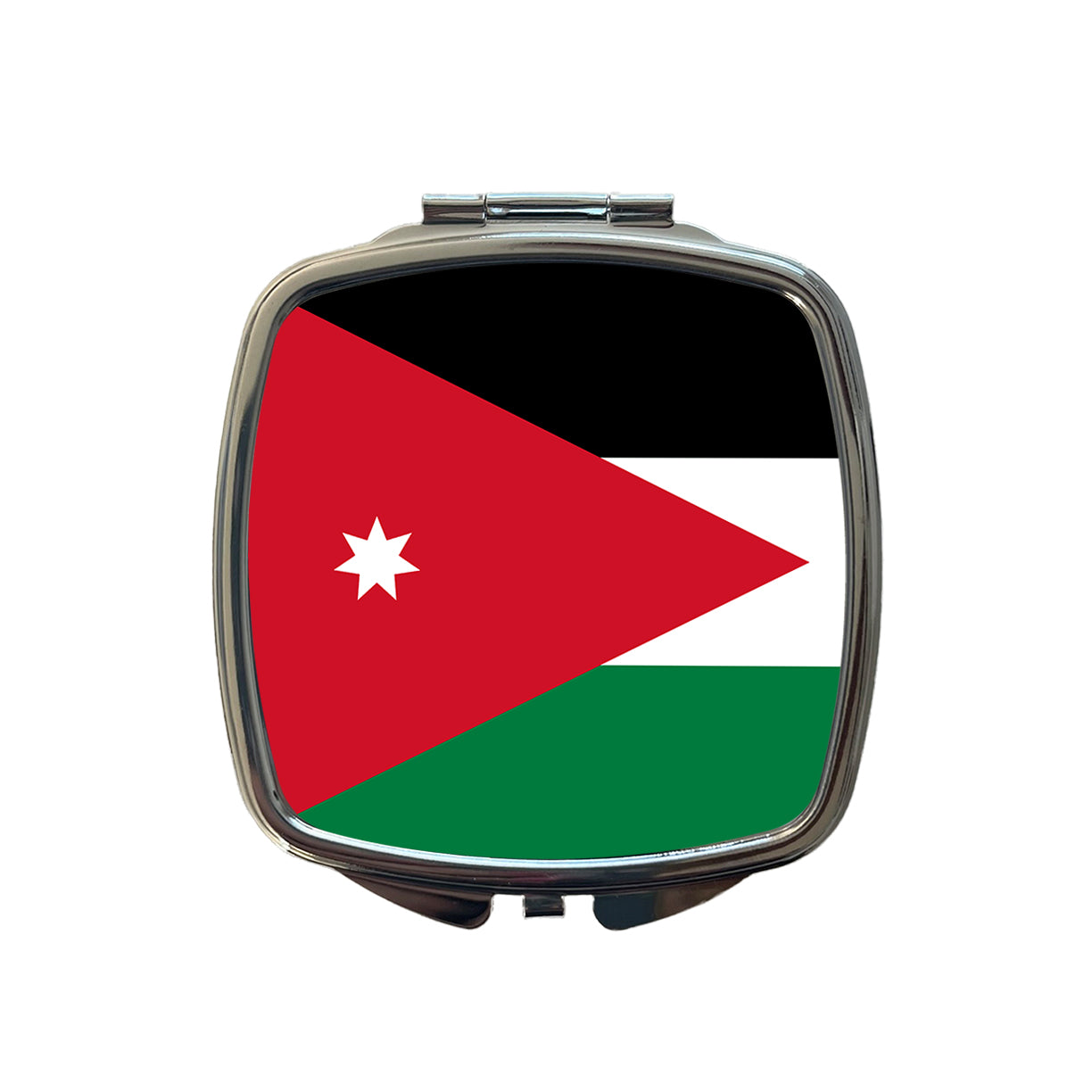 Jordan Country Flag Small Travel Purse Handbag Pocket Makeup Compact Mirror