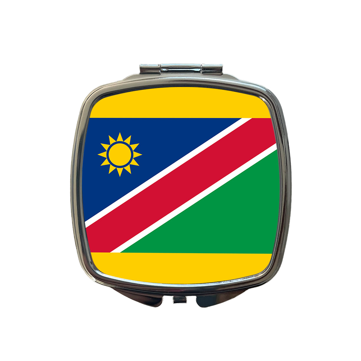 Namibia Country Flag Small Travel Purse Handbag Pocket Makeup Compact Mirror