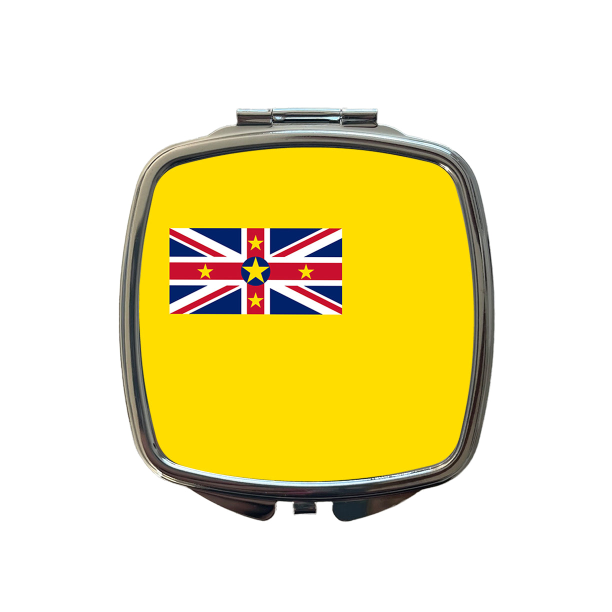 Niue Country Flag Small Travel Purse Handbag Pocket Makeup Compact Mirror