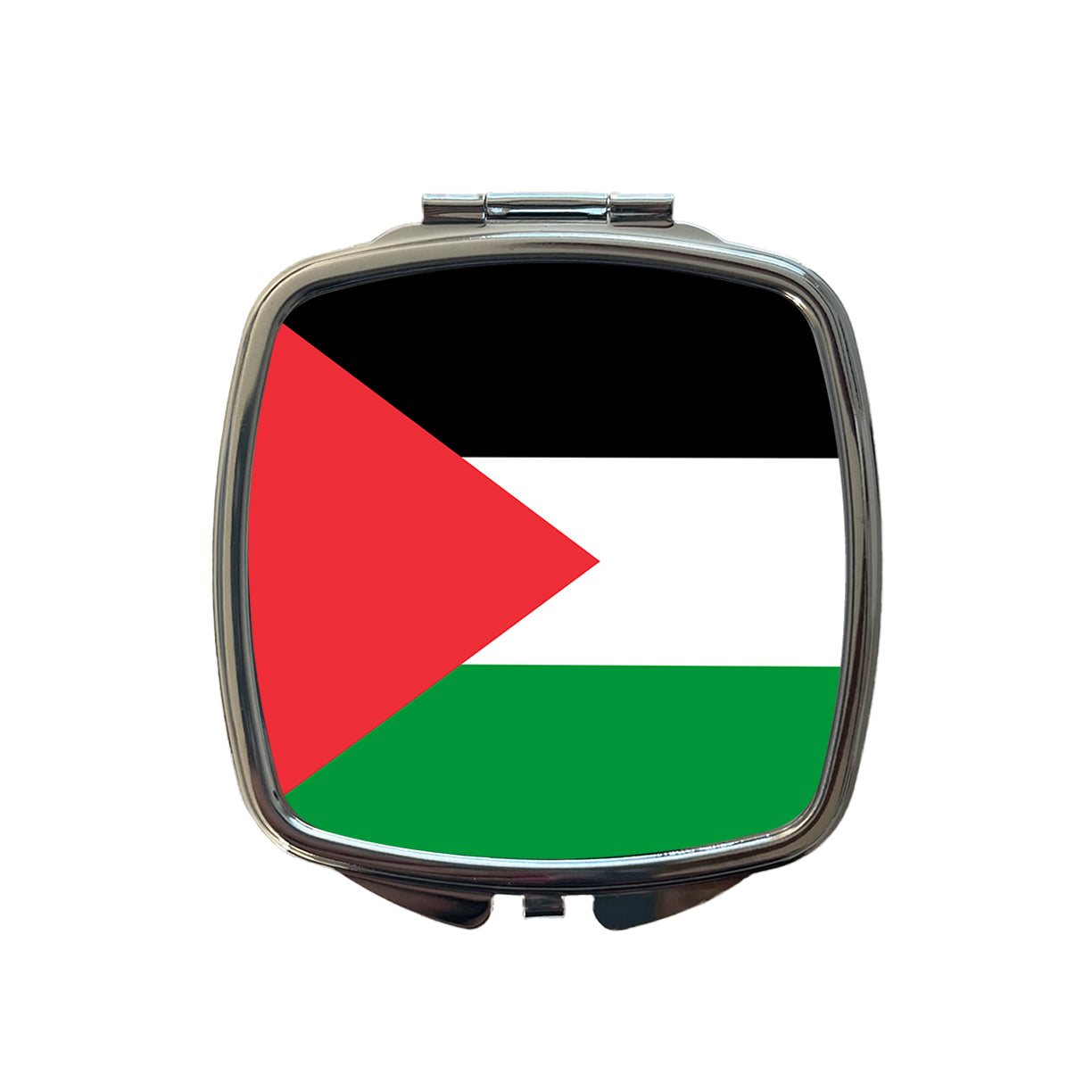 Palestine, State of Country Flag Small Travel Purse Handbag Pocket Makeup Compact Mirror