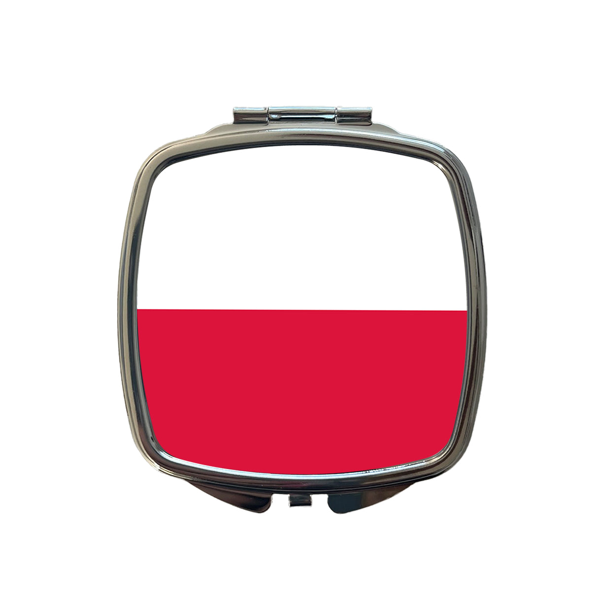 Poland Country Flag Small Travel Purse Handbag Pocket Makeup Compact Mirror