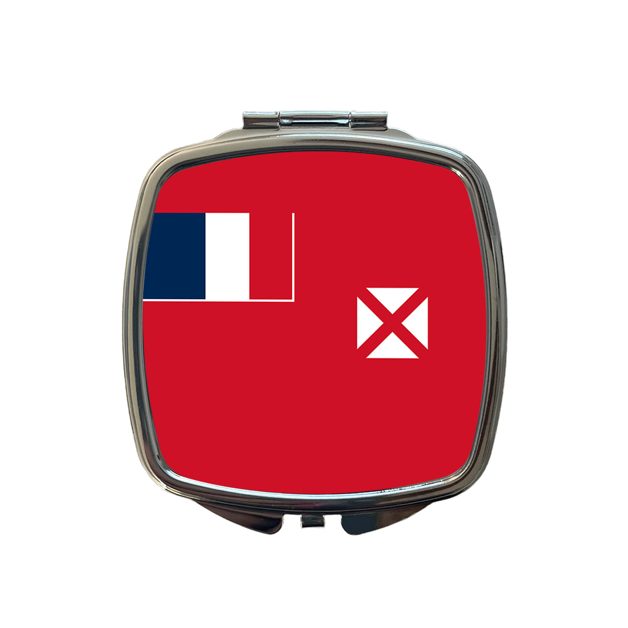 Wallis and Futuna Country Flag Small Travel Purse Handbag Pocket Makeup Compact Mirror