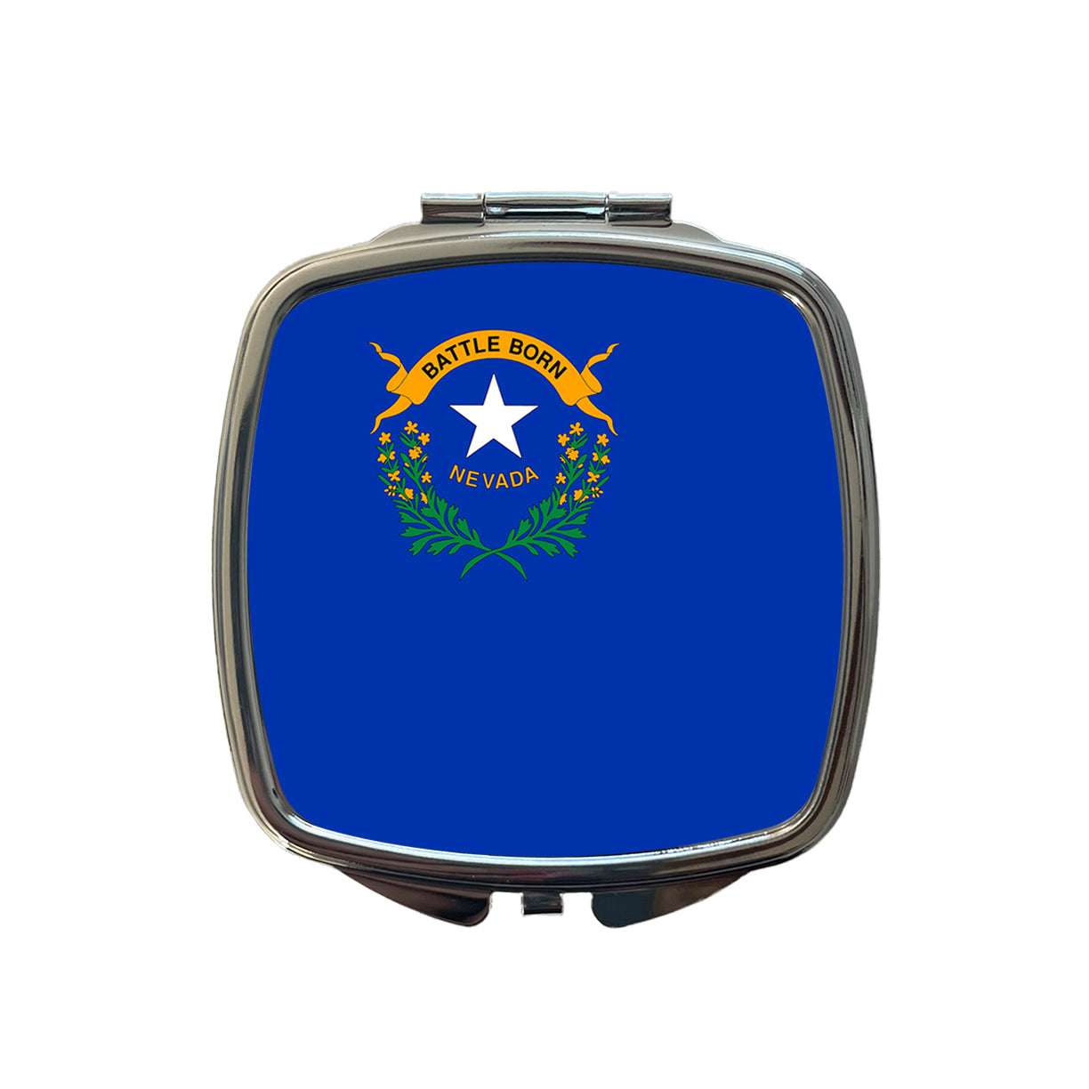 Nevada NV State Flag Small Travel Purse Handbag Pocket Makeup Compact Mirror