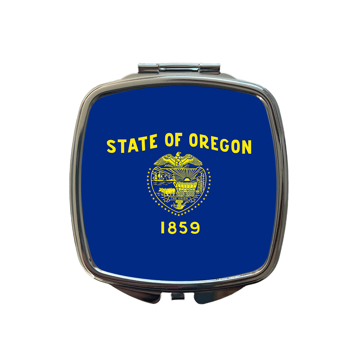 Oregon OR State Flag Small Travel Purse Handbag Pocket Makeup Compact Mirror