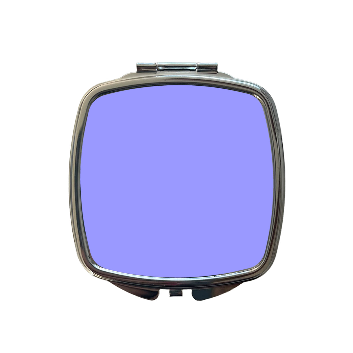 It's Just a Solid Lavender Color Small Travel Purse Handbag Pocket Makeup Compact Mirror