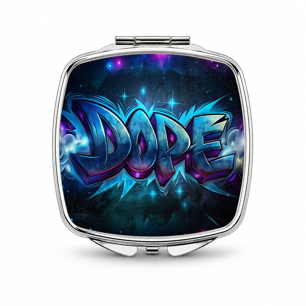 Dope Graffiti Small Travel Purse Handbag Pocket Makeup Compact Mirror