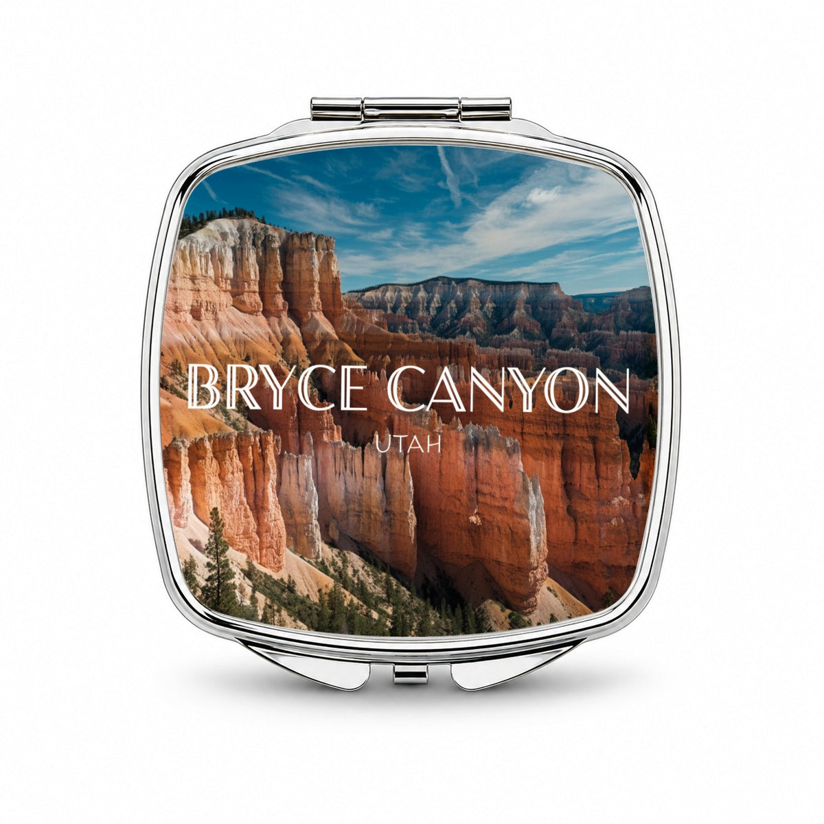 Bryce Canyon Utah Travel Small Travel Purse Handbag Pocket Makeup Compact Mirror