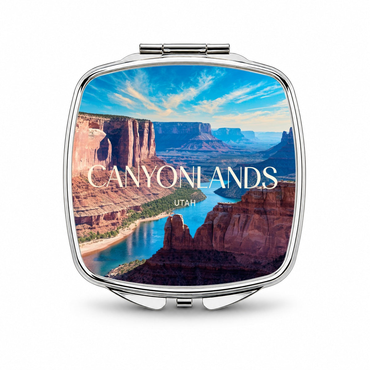 Canyonlands Utah Travel Small Travel Purse Handbag Pocket Makeup Compact Mirror