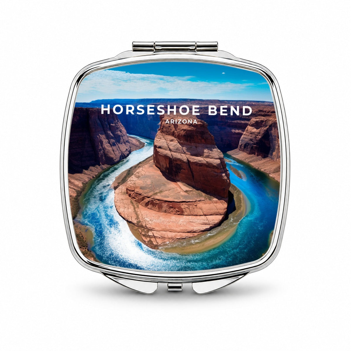 Horseshoe Bend Arizona Travel Small Travel Purse Handbag Pocket Makeup Compact Mirror