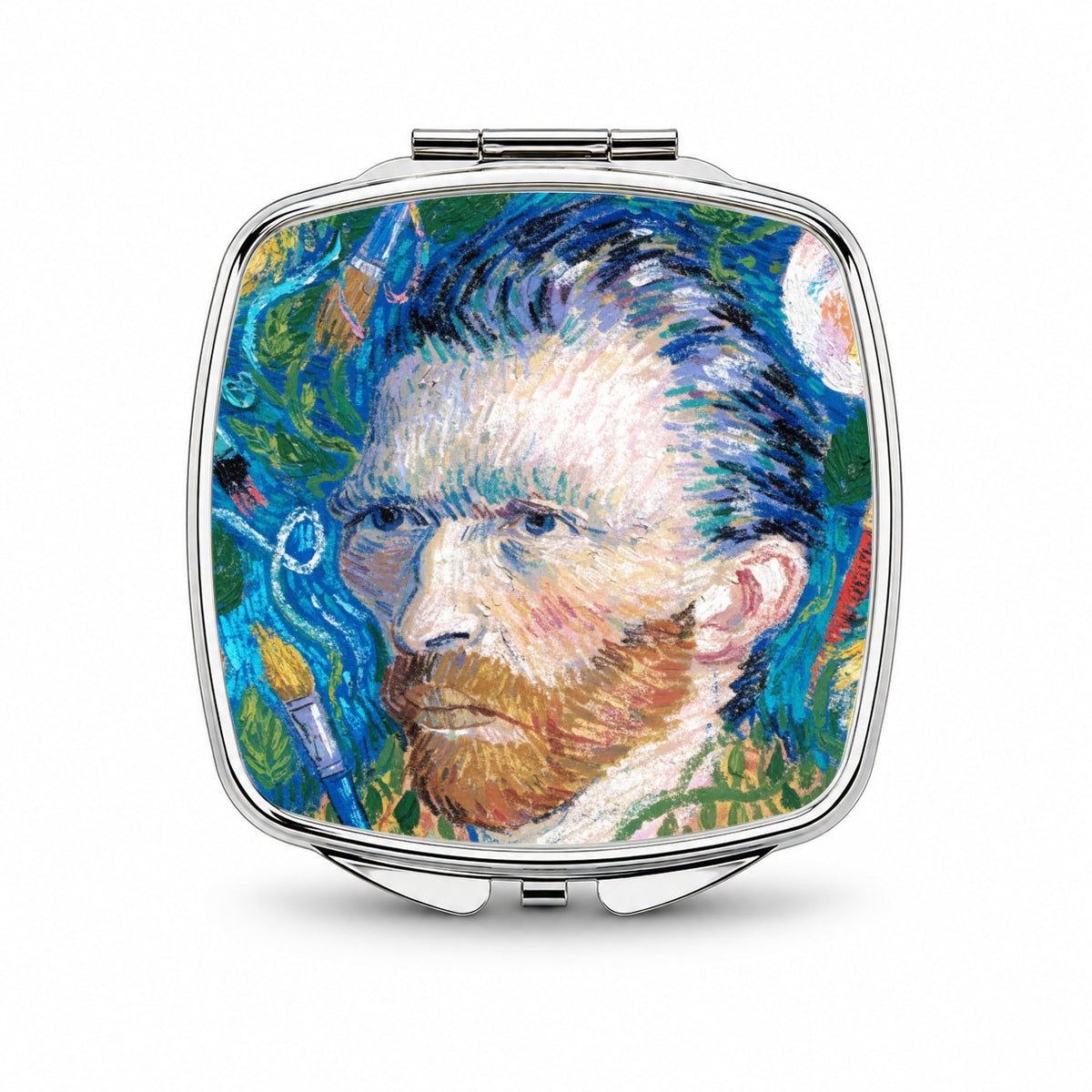 Vincent Van Gogh Artist Small Travel Purse Handbag Pocket Makeup Compact Mirror