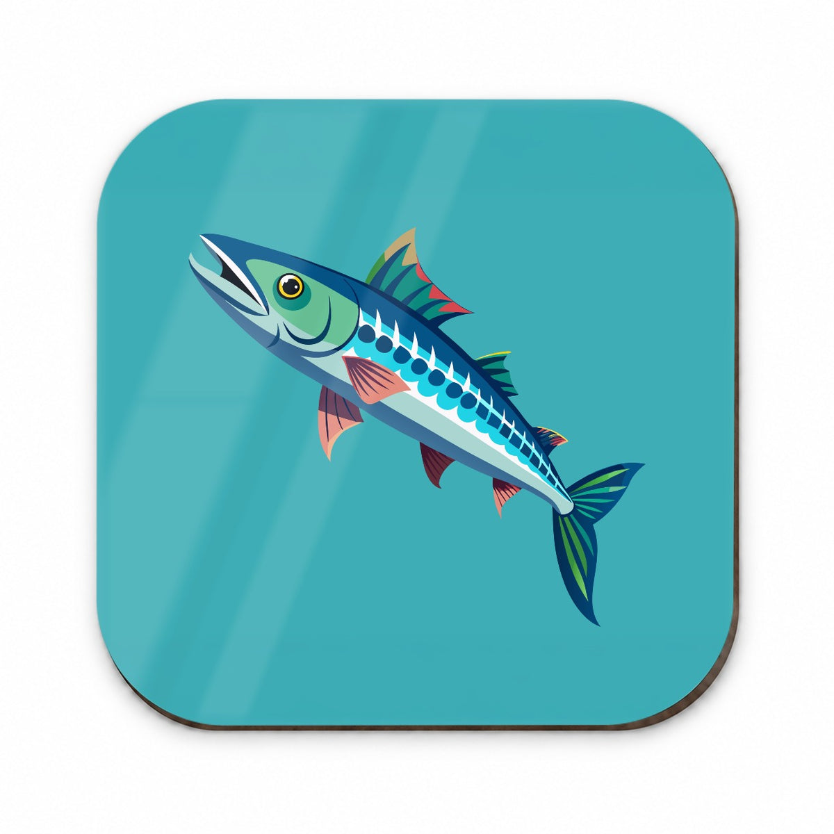 Barracuda Fish Fridge Magnet