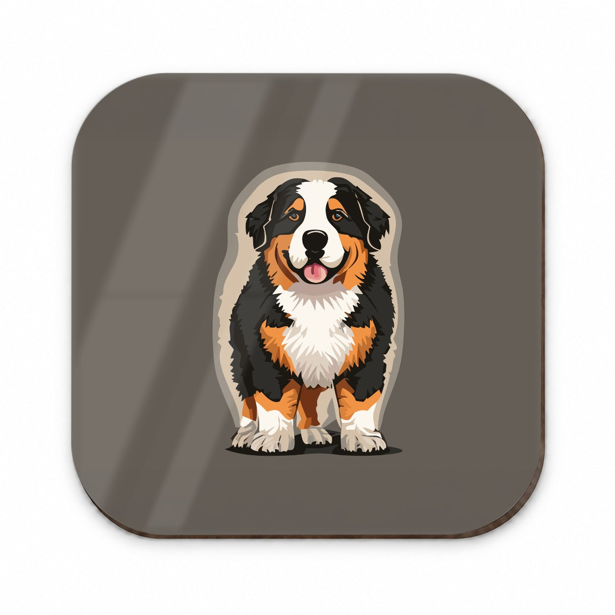 Bernese Mountain Dog Standing Fridge Magnet