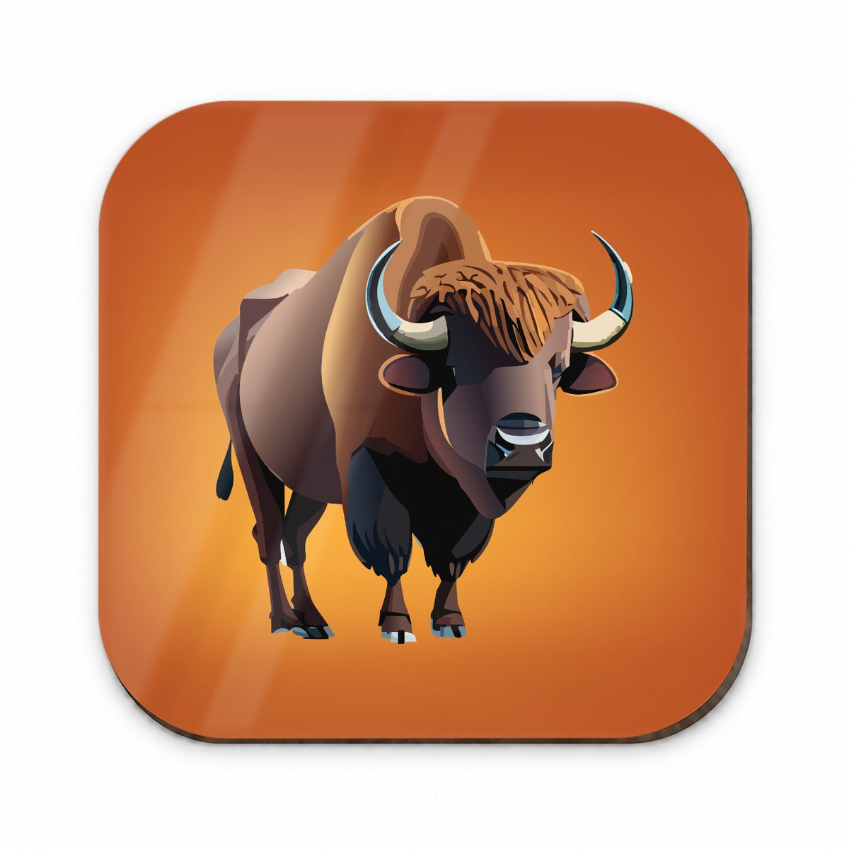 Buffalo Standing Fridge Magnet