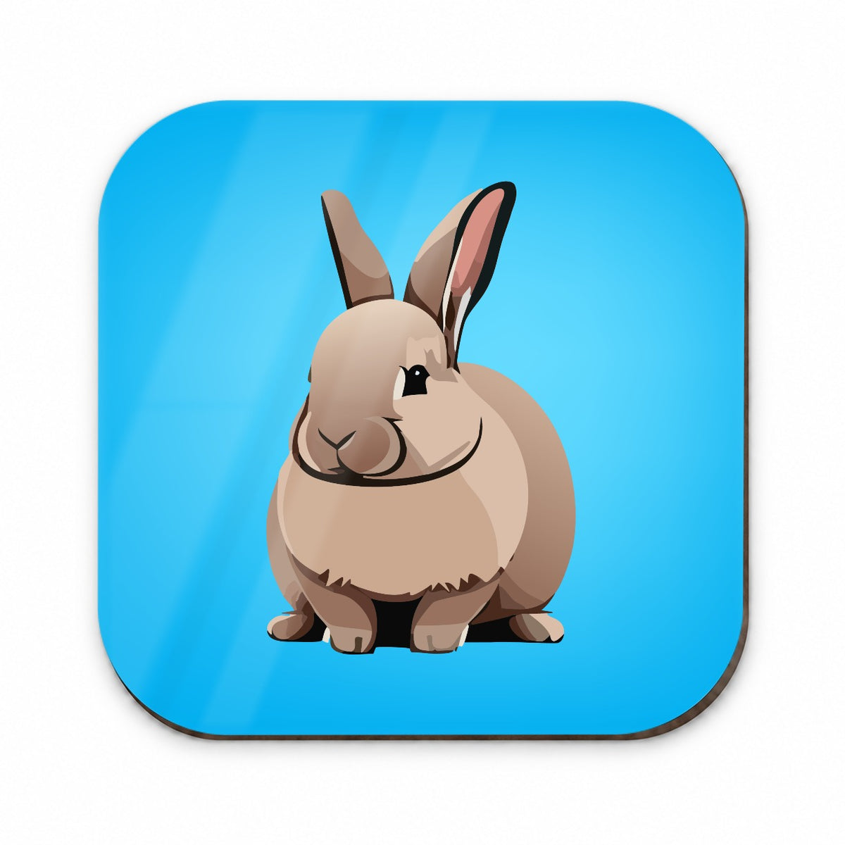Bunny Rabbit Brown Fridge Magnet
