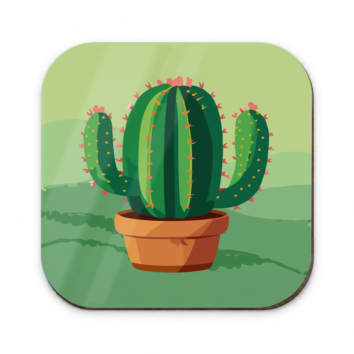Cactus Green Fridge Magnet