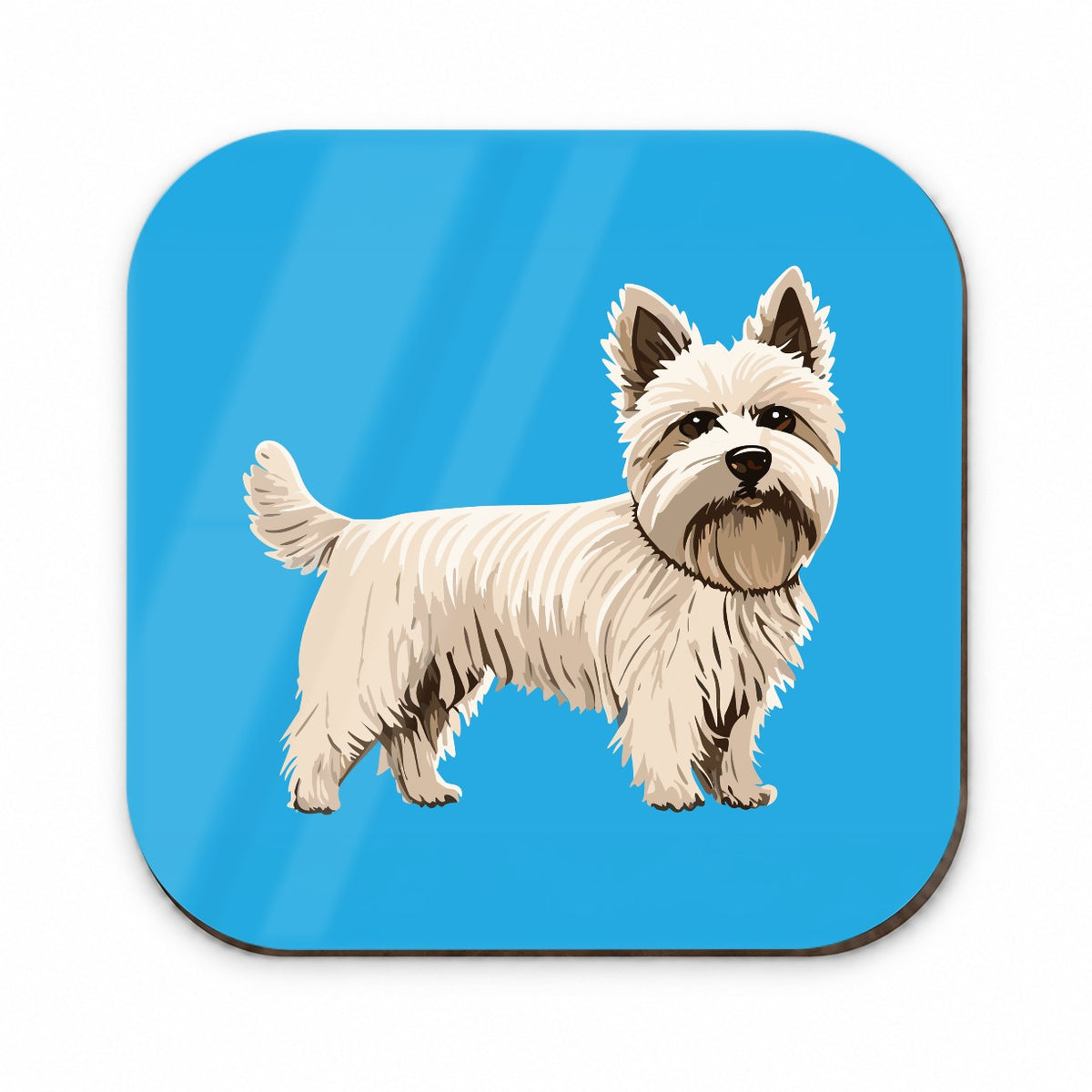 Cairn Terrier Dog Standing Fridge Magnet