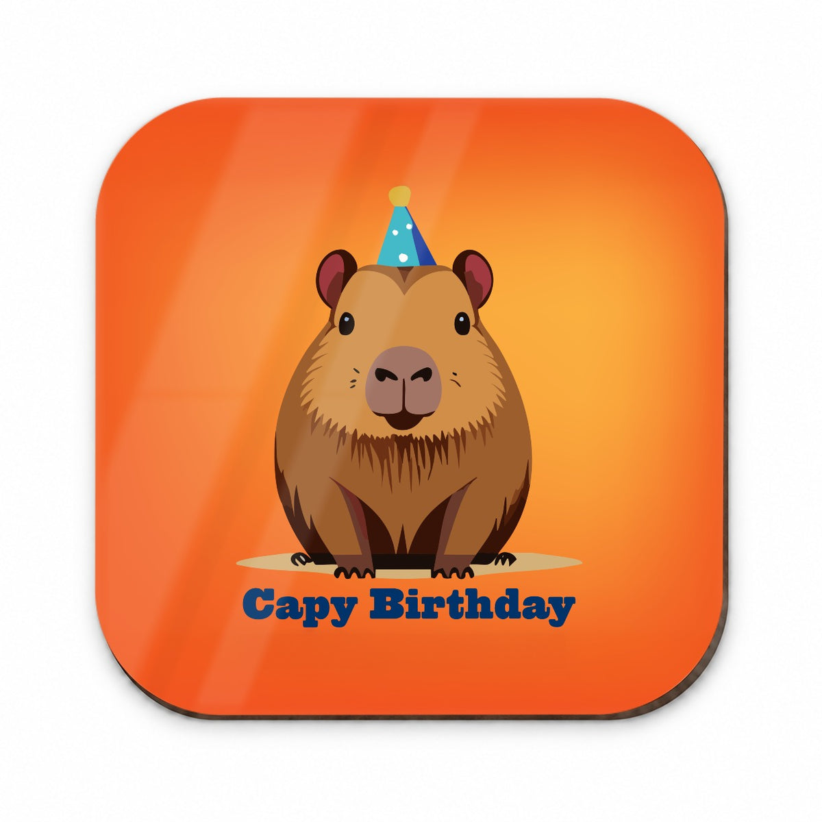 Capybara Happy Capy Birthday Funny Fridge Magnet