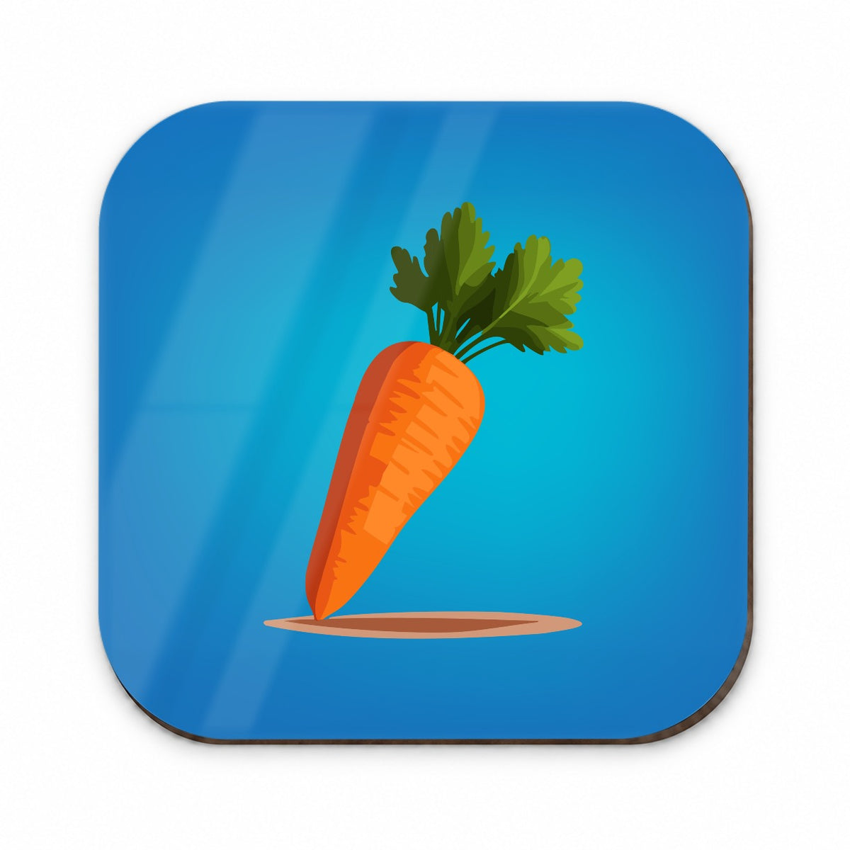 Carrot Cute Vegetable Vegetarian Vegan Fridge Magnet
